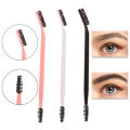 Double Headed Eyebrow Brush Eyelash Comb Eyebrow Eyelash Shaper Eye Brow Brush For Grooming Brows Reusable Makeup ToolJINBING. 