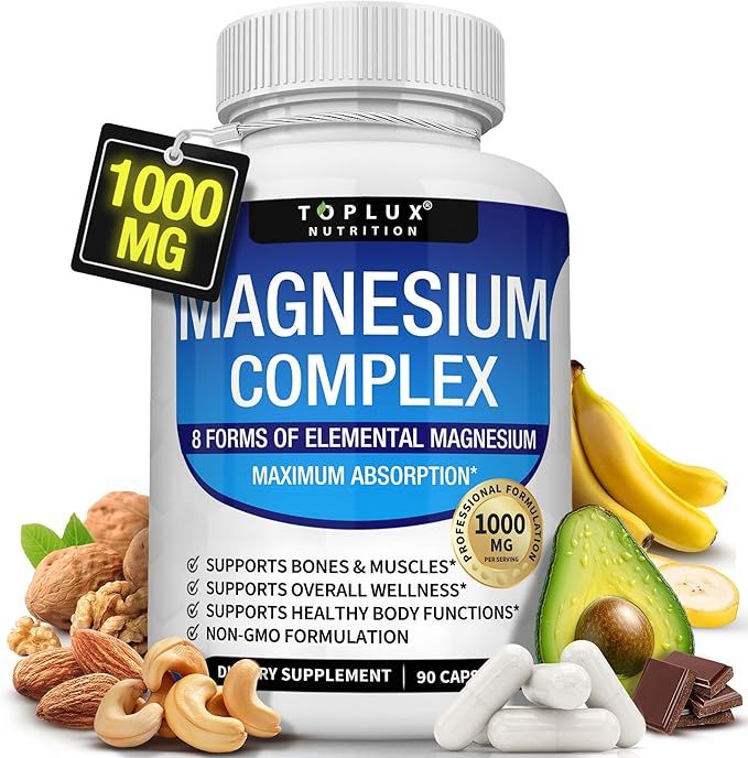 Magnesium Complex Supplement 8 Elemental Energy Absorption In Pakistan