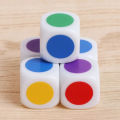 HELLOBBY Family High Quality 5Pcs/Lot Board Game for Kids Table Games 16 mm Dices Six Sided White Color Cube Dice. 