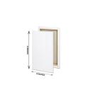 1 Piece Of 6X8 Inches Canvas For Painting - 6 x 8 Canvas Board. 