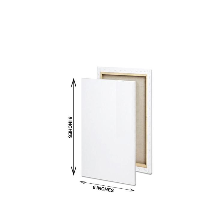 1 Piece Of 6X8 Inches Canvas For Painting - 6 x 8 Canvas Board