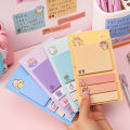 Cute Memo Pad Message Notes Cartoon Decorative Notepad Note Check List Memo Stationery School Office Supplies. 