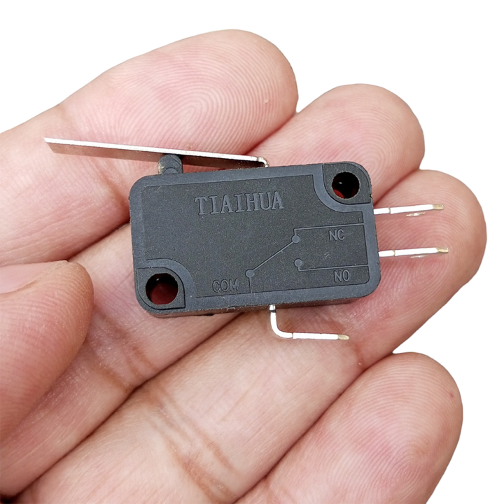 KW8 Lever Arm Limit Micro On/off Switch 250V 6A