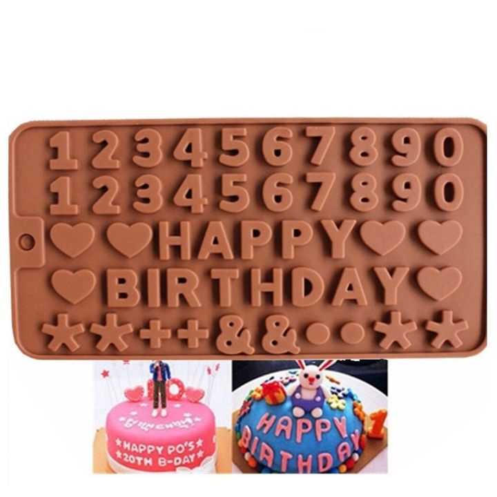 Happy birthday silicone mould hotsell