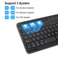 【Ultra Slim】 Rechargeable Bluetooth Keyboard and Bluetooth Mouse Combo Ultra Slim Size Keyboard and Ergonomic Mouse for iPad, MacBook, Tablet, Mobile Phone, & Laptop by Al-Buraq Tech Zone. 
