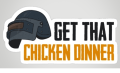 PUBG Stickers for Laptop - Aesthetic Art Stickers for mobile back, Laptop, dairy and for decorating your stuff and making them look more attractive - Chicken Dinner Stickers. 