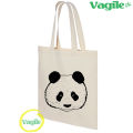 Vagile Funky Panda Bag l Panda Tote Bag l Panda Bear Tote l Cute Funny Animal 100% Cotton Tote. 