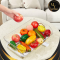 Acrylic Dish Drying Rack with Drain Board  BPA-Free Clear – Large Plastic Kitchen Dish Drainer Tray with Removable Utensil Holder, Swivel Spout, Rust-Resistant, Space-Saving Countertop Organizer for Sink & Cabinet. 