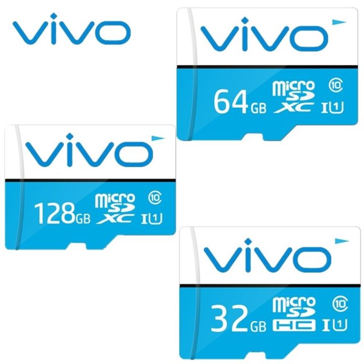 100%Original Product+FREE Shipping+COD  Vivo High Speed TF Card Class10 UHS-I SDHC / SDXC Micro SD Card 512GB 128GB 64GB 32GB Memory Card