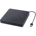 External CD Drive, USB 3.0 Portable CD/DVD +/-RW Drive DVD/CD ROM Rewriter Burner Compatible with Laptop Desktop PC Windows Linùx MácBook etc.. 