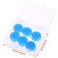 6Pcs Silicone Ear Plugs Sleep Anti-Noise Snoring Earplugs Noise Cancelling Creek. 