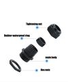 Waterproof Cable Gland Nylon Plastic White PG 7 to PG 16 Cable Locking Connector. 