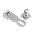 Boat Stainless Steel Locker Latch Clamp Anti-Rattle Marine Hatch Fastener 75MM. 