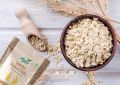 Agile Organic® Jumbo Rolled Oats, 125 g - Gluten Free Oats | Diet Food | 100% Wholegrain Breakfast | Oats for Weight Loss. 