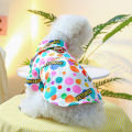 1PC Pet Clothing Dog Spring/Summer/Autumn Thin Color Bubble Coat Shirt Homewear With Drawstring Buckle For Small Medium Dogs. 