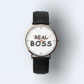 Couple Wrist Watch Real And Fake Boss Leadership Bond Wristwear (Pack of 2). 