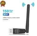 ALFA USB Wireless LAN Card with Antenna - Alfa Net Wifi Wireless-N USB Adapter Antenna Receiver Catcher - Soft AP Utility Super Fast 2.4 GHz 150 / 300 Mbps High Speed IEEE 802.11bgn Internet Dongle Network Card Windows Linux Computer Laptop PC wifi adater. 