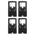 "Set of 1 2X"Large Heavy Duty Rat Catching Metal Traps - Heavy Duty Snap Mechanism Mouse Trap Catcher for Rodent Control - Quality Assured Thing. 