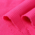 IY cloth fabric sewn sofa solid color waffle check polyester cotton knit blanket pillowcase cushion towel craft material D. 