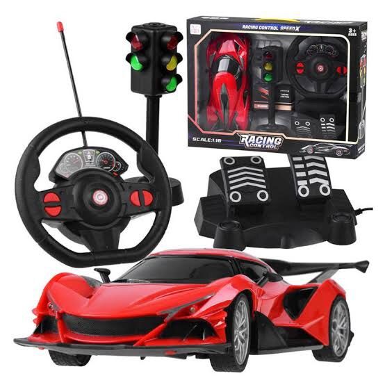 Speed Racer Remote Control Cars Remote Control Racing Car Speed X Rechargeable Car With trafic Signal ...