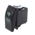 2X 12V Car Marine Boat RV Toggle Rocker Switch LED  Bar Work Fog Rear ON-OFF Winch. 