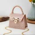 Cute Jelly PVC Crossbody Shoulder Handbags Child Kindergarten Toddler Small Handbag Mini Little Girl Kids Purses. 