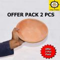 Clay Yogurt Plate  Mitti Plate  Dahi Plate  Size D-8.5" X H-2". 