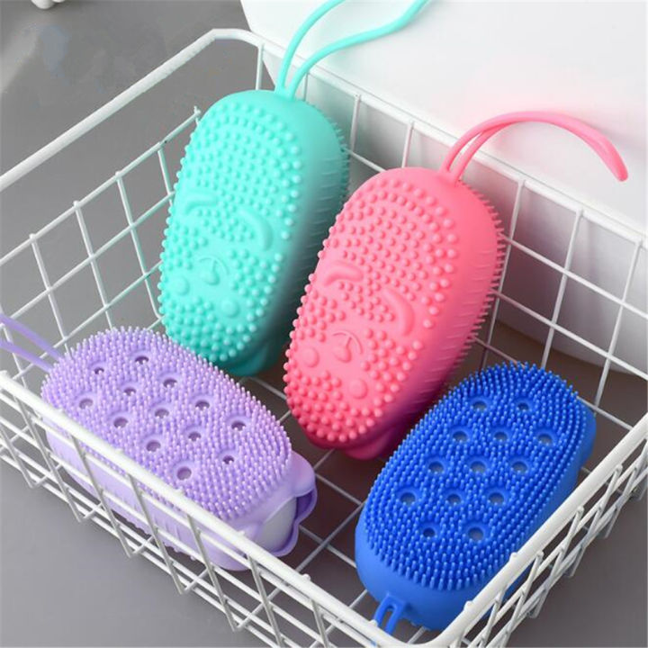 Silicone%20Body%20Scrubber%20Bath%20Sponge%20-%202%20in%201%20Exfoliating%20Body%20Brush%20Loofah%20Shower%20Sponge%20for%20Women%20Men%20and%20kids%20-%20Image%2010