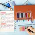 200 Sheets 10 Colors Solid color Sticky Notes Set Memo Pad Lable Sticker Bookmarks Notepad Sticky Index. 