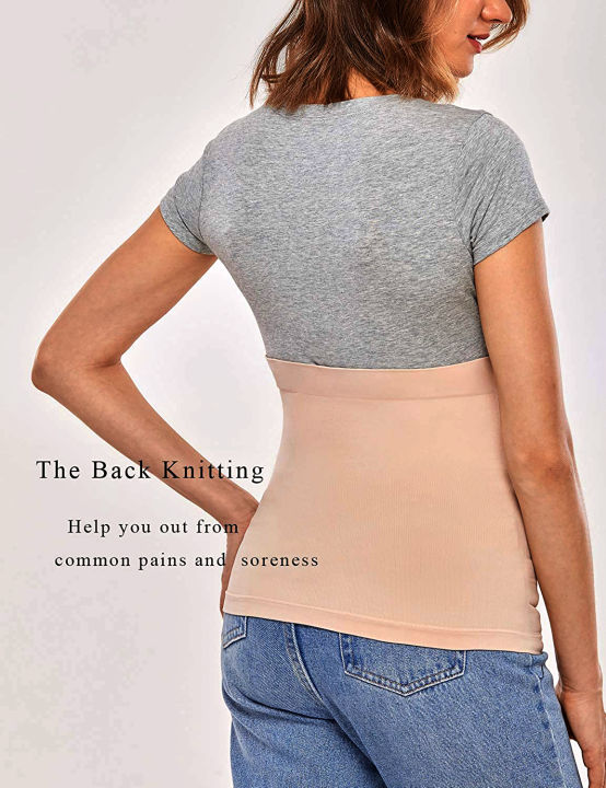 Best%20Quality%20Multi%20Purpose%20Maternity%20High%20Waisted%20Seamless%20Belly%20Support%20Belt%20for%20Tummy%20Control%20Waist%20Trainer%20Shapewear%20For%20Women%20and%20Girls%20Postpartum%20Belly%20Band%20-%20Image%203