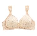 New Style Women Front Open Button Style Breastfeeding Bra Natural Cotton Bra For Women and Girls. 