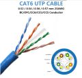 Cat 6 Data Pure Copper Cable Drum 305m Cable Internet Cat 6 PVC Cable. 
