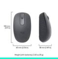 Logitech M196 Bluetooth Wireless Mouse - Graphite. 