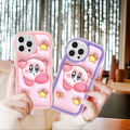 FELMYST Case For Realme C35 Cute Fashion Kirby Mobile Phone Casing Shockproof Soft Back Cover for Girl. 