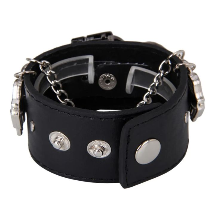Punk%20Wrist%20Watch%20Series%20Rock%20Chain%20Motorcycle%20Stereo%20Pattern%20Men%20and%20Women%20Personality%20Hip%20Hop%20Watch%20Bracelet%20Cuff%20Gothic%20Watch%20-%20Image%207