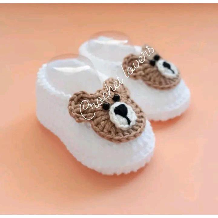 BABY BOOTIES BABY SHOES CUTE BABY WOOLEN CROCHET