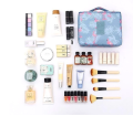 Makeup Bag, Portable Cosmetic Bag, Large Capacity Travel Makeup Case Organizer, Black Makeup Bags For Women Toiletry Bag For Girls Traveling With Handle And Divider - 1Pc. 