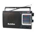 Kchibo Portable 12 Band World Receiver Radio FM (TV)/MW/SW1-9. 