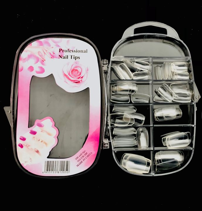 Artificial%20Transparent%20Acrylic%20Nails,%20100%20PCS%20-%20Image%203