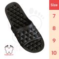Bathroom Anti-slip Shower Slippers with Holes.Soft, Comfortable, and Long-Lasting. Slippers for Bathroom, Shower and washing area. Available in Black, Grey and Beige colors.  Best in Tiles and Marble floor. Best for both men and women.. 