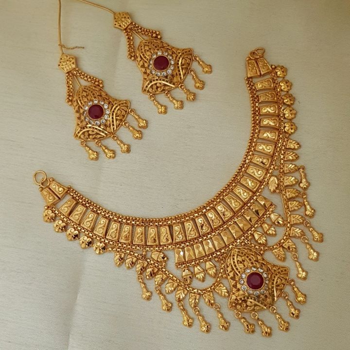 Gold Plated Necklace set