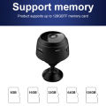 WiFi Mini Camera HD 1080p 2 Mega pixel Camera Lens Upto 128 GB Memory card supported Wireless Video Recorder Voice Recorder Security Monitoring Camera. 