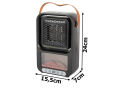 Heater for Home Bathroom Office  Hot Air Blower Electric Heater Heating Fans PTC Fan Heater for Room Desktop Portable Fan. 