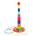 Quoits Ring Toss Toy - Ring Throwing Game For Kids - kids fun playing. 