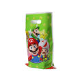 Super Mario Bros Goodies Gift Bag Collection, Pack Of 10 Pcs Bags Mario Printed Cartoon Design, Game & Cartoon Movies_ Character Theme Disposable Goody Loot_bag For Kids Birthday, Baby Shower, HBD, Farewell Gifts Event Parties Accessories: B9ZFFnCi. 