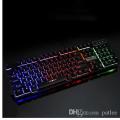 Best Gaming Keyboard RGB - Cheap mechanical feeling, Membrane Back Light Gaming Key Board in Low Price (glowing luminous buttons). 