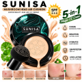 Sunisa 3-in-1 Air Cushion CC + BB Cream – Waterproof Foundation with SPF. 