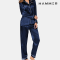Hammer Night Dress For Girls -  Silk Nighty For Girls - Nighty - Silk Night Suit - Night Suit For Women - Pjs For Women - Plain Silk Night Dress For Girls - Silk Sleepwear For Women. 