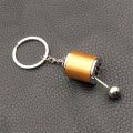 Creative Car Gear Keychain Metal Knob Gear Shift Gear Stick Box Keychians. 