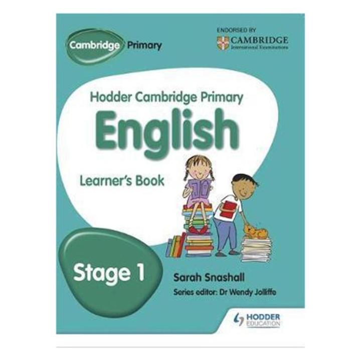 Hodder Cambridge Primary English: Stage 1 Learner'S Book (Pb) - Wc